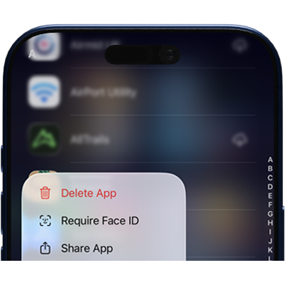 Uninstall the app