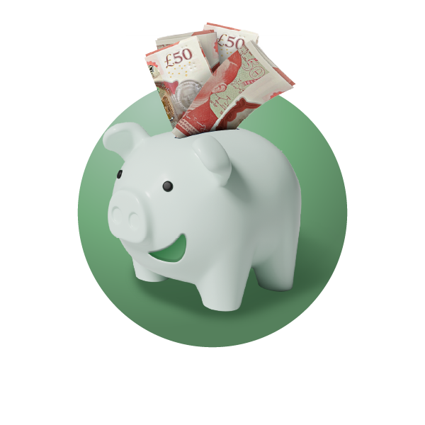 Piggy bank icon